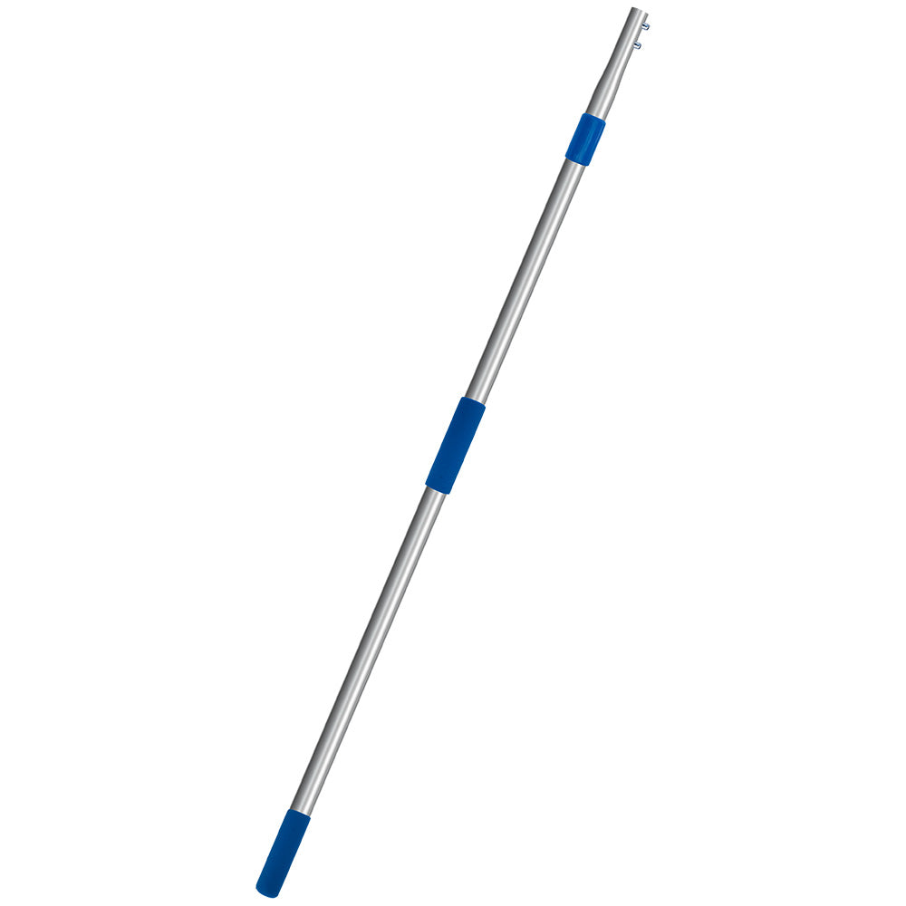Star brite Extend-A-Brush telescoping aluminum handle adjusting from 3 to 6 feet with stainless steel quick-connect fitting