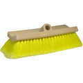Star brite 10-inch bi-level boat brush with soft yellow Star prene bristles
