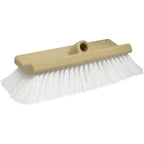 Star brite 10-inch bi-level stiff bristle white boat cleaning scrub brush