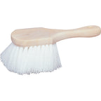 Star brite short handle scrub brush with Star Prene flagged-end bristles for marine and RV cleaning