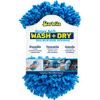 Star brite Microfiber Reggae Sponge blue dual-sided scrubbing and microfiber cleaning sponge for boats and marine surfaces