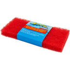 Star brite Large Red Scrub Pad medium texture 10x4.5 inch for marine and household cleaning