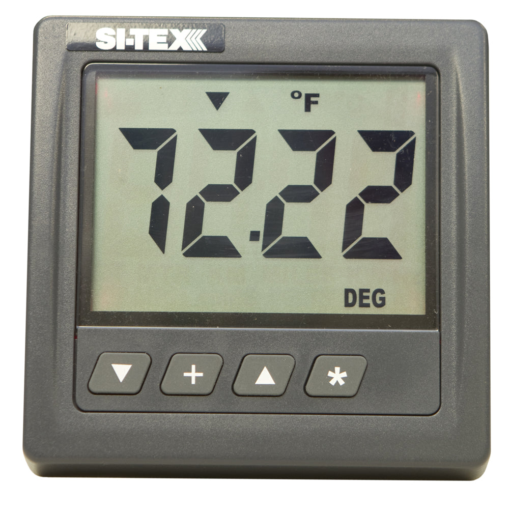 SI-TEX SST-110 sea temperature gauge with large 4-digit LCD display, no transducer included