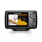 Humminbird HELIX 5 DI G2 fishfinder with 5-inch color display showing Down Imaging sonar