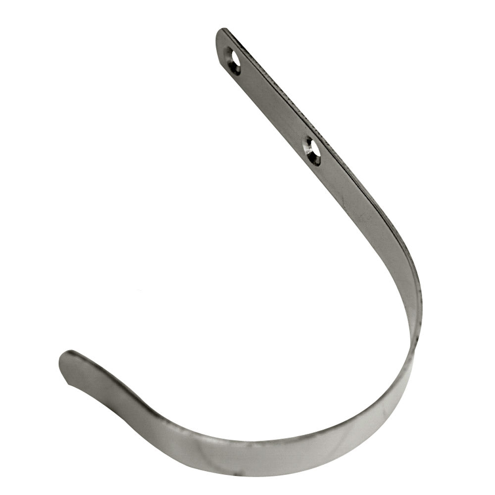 Whitecap 304 stainless steel ring buoy bracket with 3-3/4 inch hook and 6-3/8 inch length