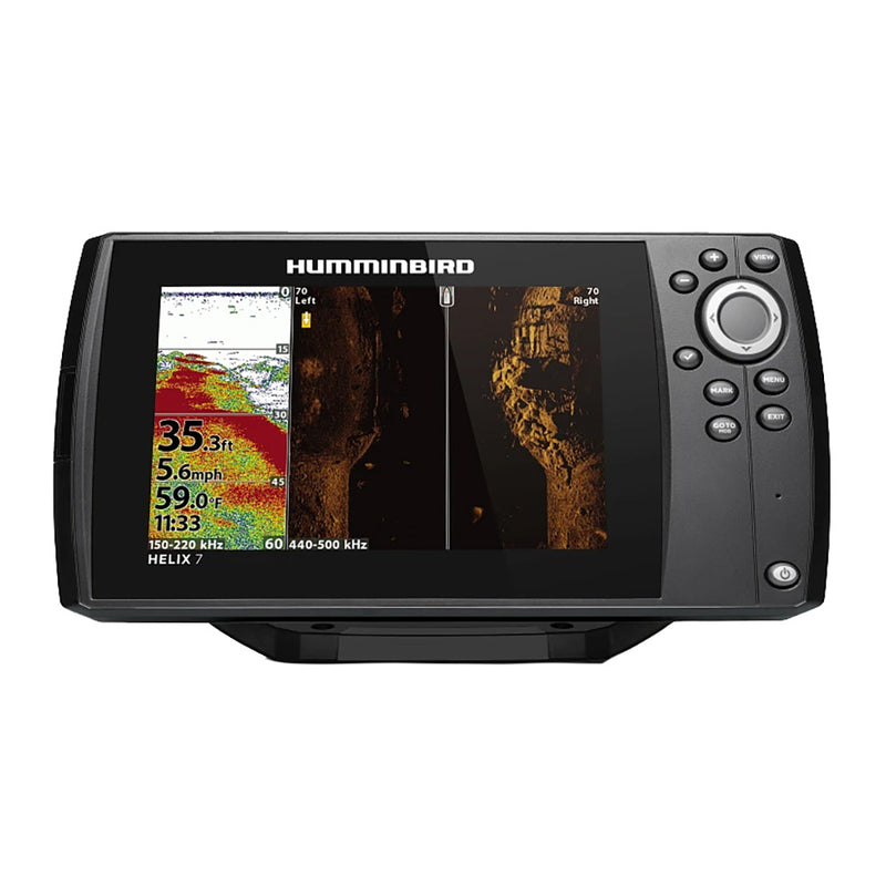 Humminbird HELIX 7 GPS CHIRP SI G4 fish finder with 7-inch HD display and CHIRP Side Imaging