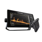 Humminbird XPLORE 12 CMSI+ Mega Live 2 Bundle with transom mount transducer and map cards