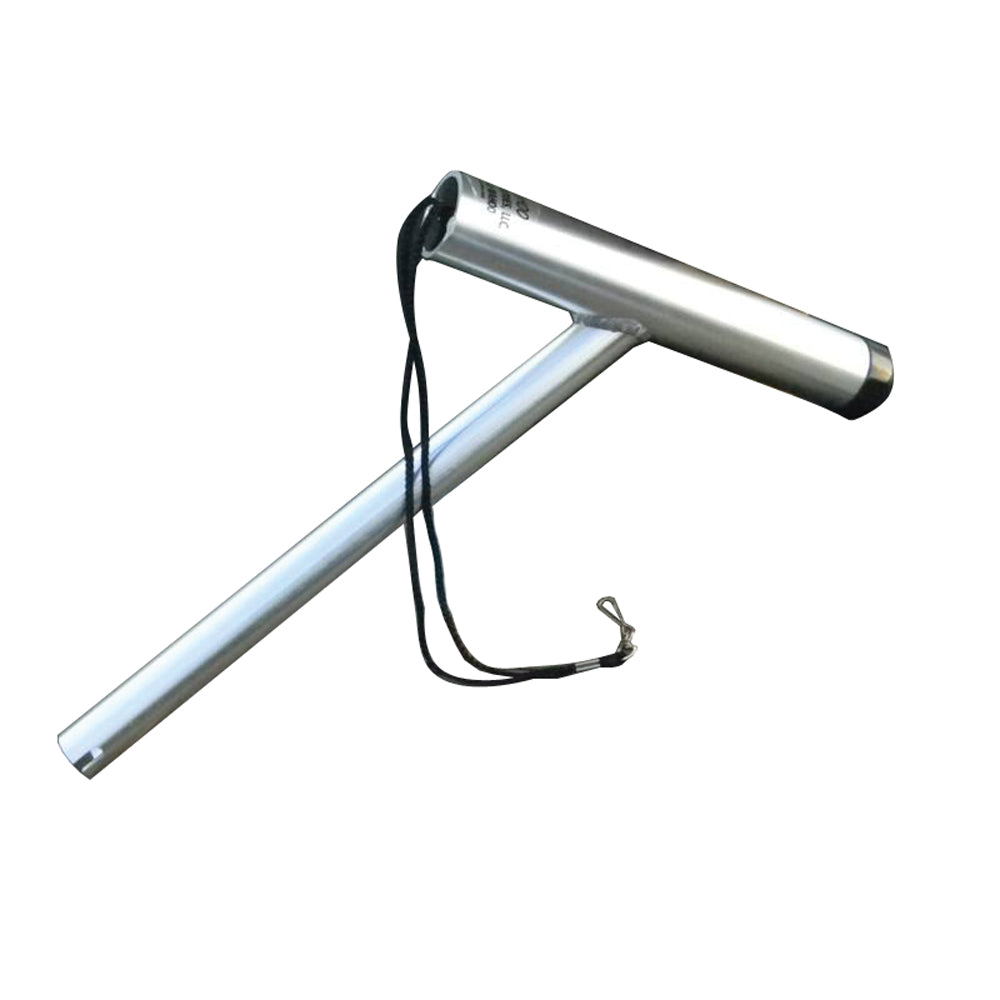 Wahoo Single Rod Rigger Part 102 machined aluminum side rigger with welded gimbal pin