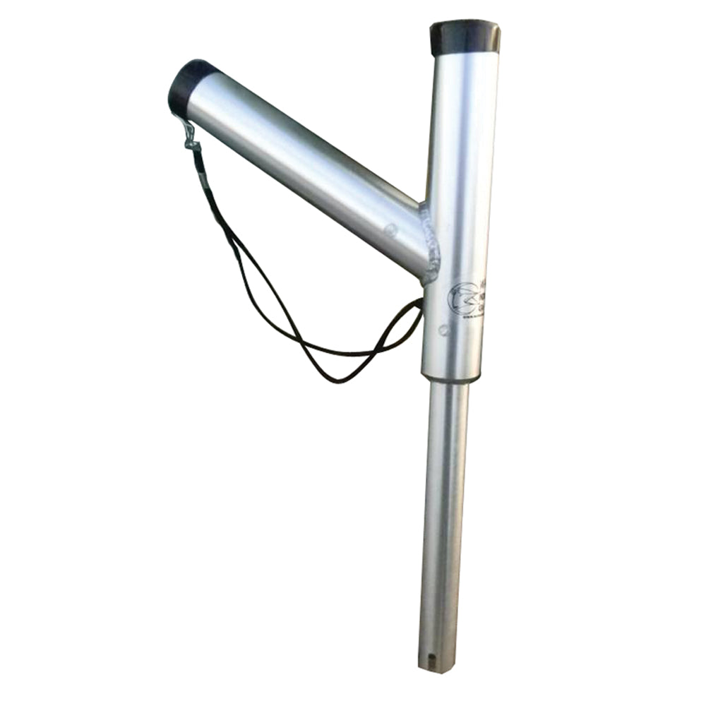 Wahoo Double Rod Rigger Part 108 60-series aluminum port starboard stern fishing rod holder