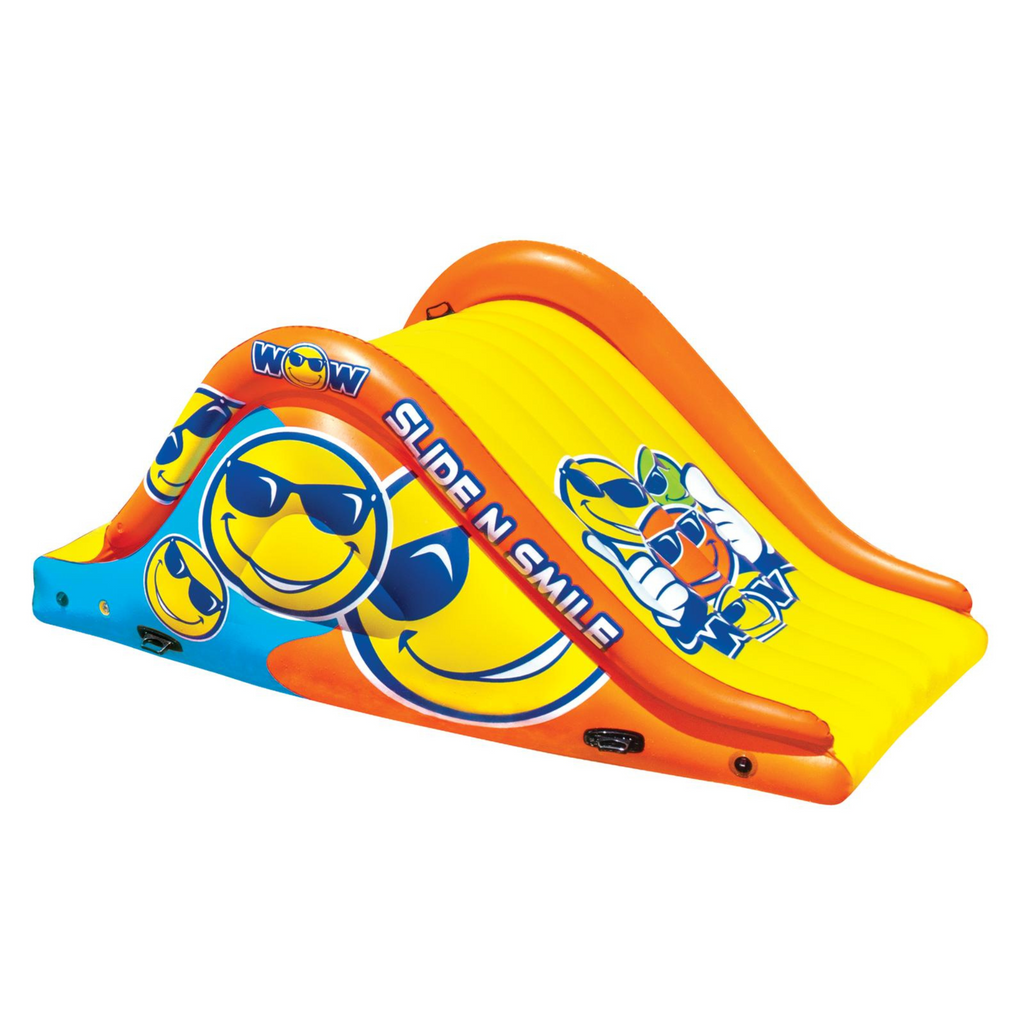 WOW Watersports Slide and Water Walkway Slide N Smile Combo