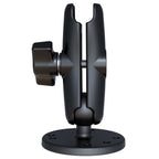 RAM Mount Double Socket Arm w/2.5" Round Base