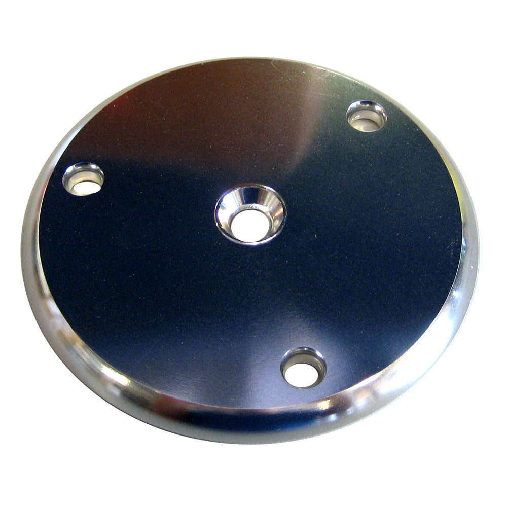 Wahoo 109 Anodized Aluminum Backing Plate with Gasket for Smooth Slide Rocket Launcher