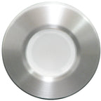 Lumitec Orbit brushed finish flush mount LED down light for marine salons and helm stations