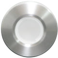 Lumitec Orbit brushed flush mount down light with white dimming and blue red non-dimming modes