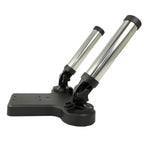 Scotty 447 HP Dual Rocket Launcher Rod Holder with two adjustable stainless steel jacketed composite rod holders
