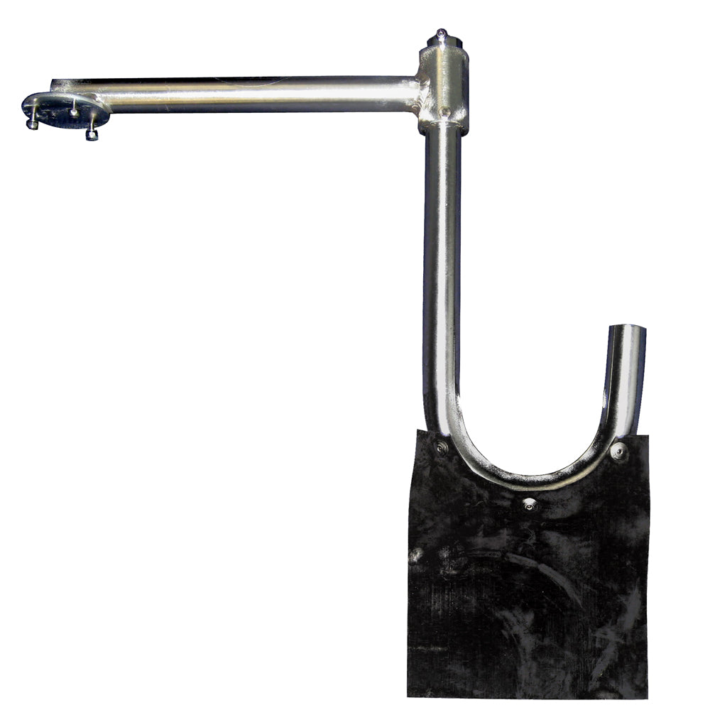 Wahoo Crabbing Prop Stick anodized aluminum with stainless hardware, 25 inch overall length