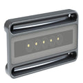 Lumitec Nevis2 brushed finish two-color LED engine room and utility light, white/blue and white/red dimming