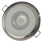 Lumitec Mirage - Flush Mount Down Light - Glass Finish/Polished SS Bezel