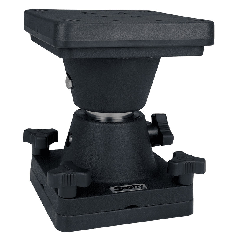 Scotty 2606 6-inch Downrigger Pedestal Riser in fiber-reinforced nylon and stainless steel