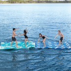 WOW Watersports Teal Palm Leaves Water Walkway