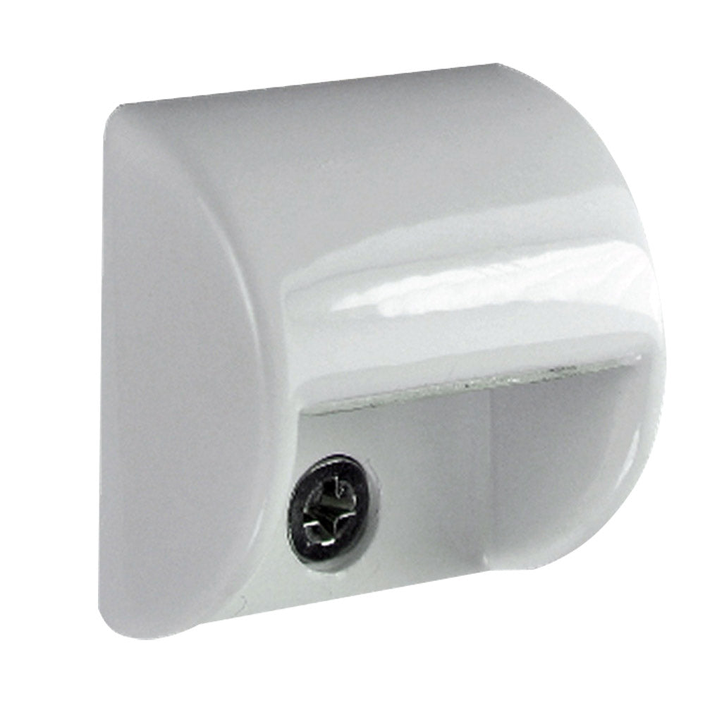 Lumitec Andros LED courtesy light white powder coat finish 316 stainless steel IP67 marine accent light
