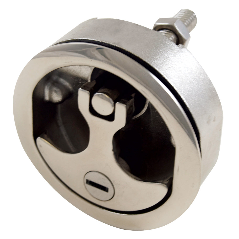 Whitecap 316 stainless steel locking compression handle 3 inch outer diameter