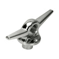 Whitecap 7-inch 316 stainless steel lift ring cleat with 5000 lb max load