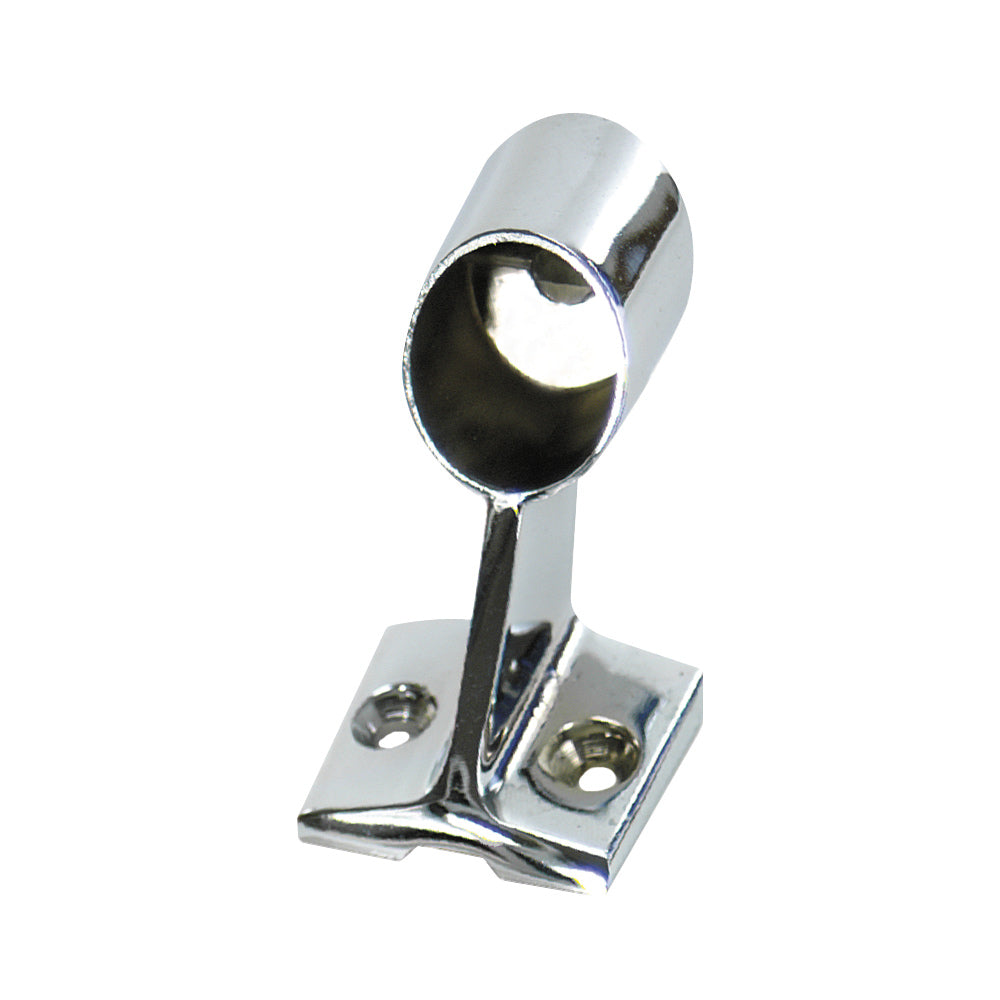 Whitecap 316 stainless steel forward handrail stanchion for 1-inch tube O.D.