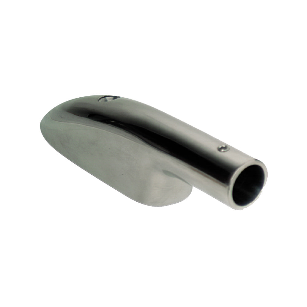 Whitecap 316 stainless end-top mounted 90-degree handrail fitting for 7/8-inch O.D. tubing