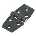 Whitecap 1-1/2 x 3 inch black nylon door hinge for marine hatches and cabin panels