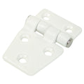 Whitecap white nylon shortside door hinge 1-3/8 x 2-1/4 inch for marine cabinet doors