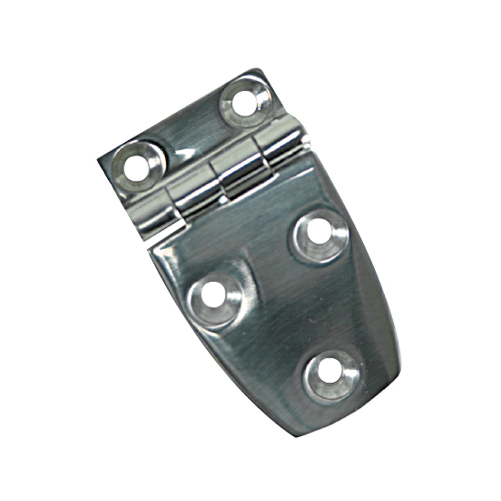 Whitecap 316 stainless steel offset hinge 1-1/2 x 2-1/4 inch with 3/8 inch offset