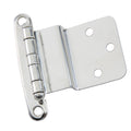 Whitecap 1-1/2 x 2-1/4 inch 304 stainless steel concealed hinge with 3/8 x 1/2 inch offset