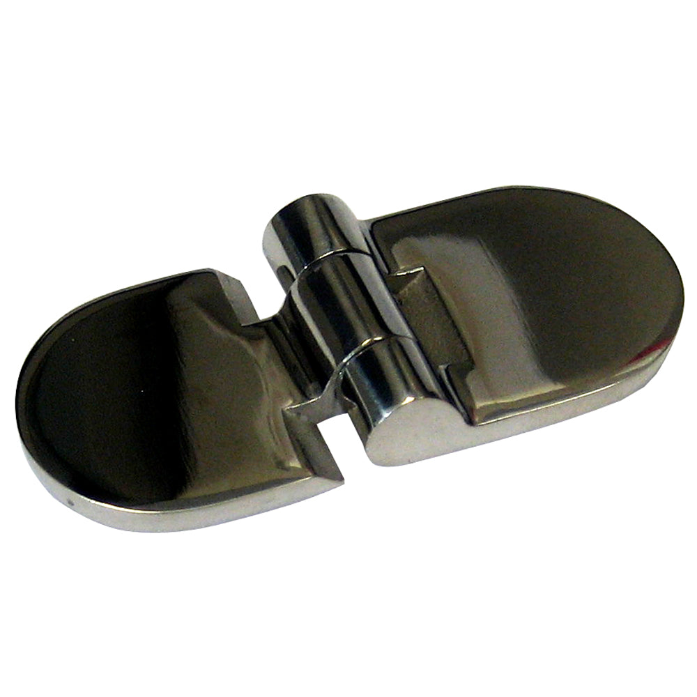 Whitecap 316 stainless steel weld-on ladder hinge for 7/8 inch transom ladder tubing