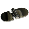 Whitecap 316 stainless steel weld-on ladder hinge for 1-inch transom ladder tubing