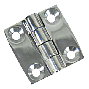 Whitecap 304 stainless steel butt hinge 2-1/2 x 1-11/16 inch