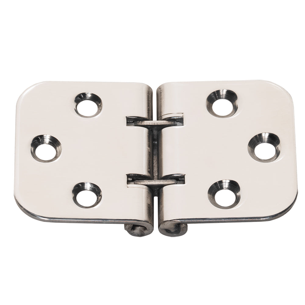 Whitecap 304 stainless steel flush mount 2-pin hinge 2-13/16 x 1-9/16 inch