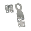 Whitecap 1x3 inch fixed safety hasp 304 stainless steel marine latch