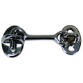 Whitecap 2-inch chrome-plated brass cabin door hook pre-drilled for #6 screws