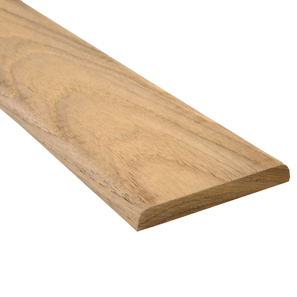 Whitecap 3-inch wide solid teak batten strip 5 feet long