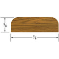 Whitecap solid teak batten 7/8 inch wide 5 feet long