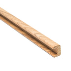 Whitecap 5 ft large solid teak cap molding for marine interior trim