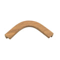 Whitecap 5-foot solid teak cap molding small profile for marine woodwork finishing