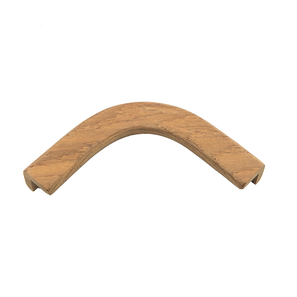 Whitecap 5-foot solid teak cap molding small profile for marine woodwork finishing
