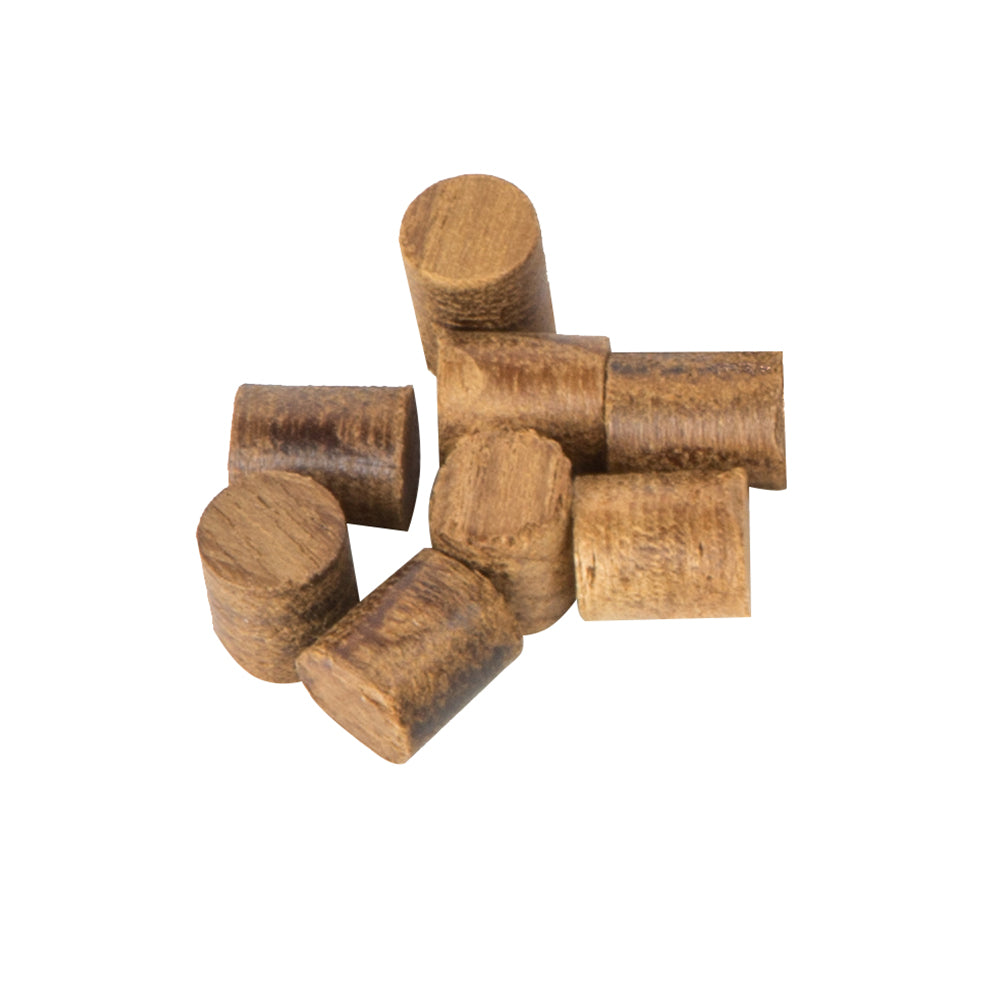 Whitecap 1/4 inch teak plugs 20 pack for covering countersunk screws on boats