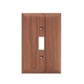 Whitecap teak switch cover and switch plate, 5-1/16 inch height by 3-5/8 inch width