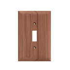 Whitecap teak switch cover and switch plate, 5-1/16 inch height by 3-5/8 inch width