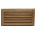 Whitecap Teak Louvered Insert - 9-3/8" x 18" x 3/4"