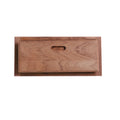 Whitecap teak drawer and door front with frame, 18 inch wide by 8 inch tall