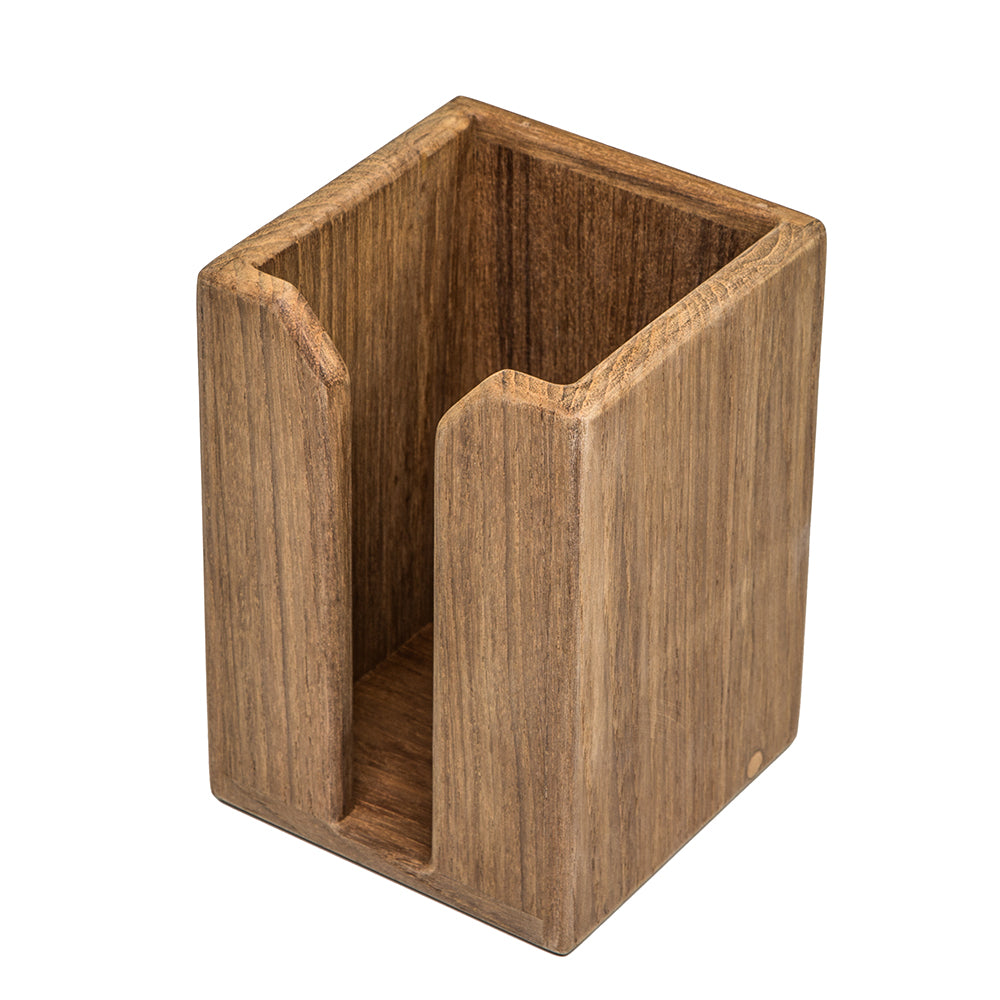 Whitecap teak bulkhead-mount wine bottle rack for 750ml bottles, 5-1/2 inch height